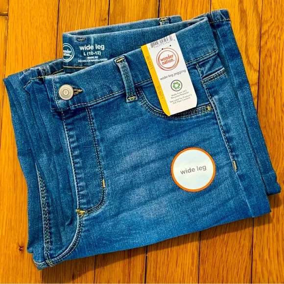 Girls L(10-12) Jeggings Denim Pull-On Jeans - Picture 3 of 7